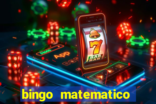 bingo matematico para ensino medio